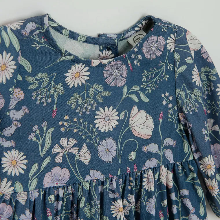 Cool Club, Komplet dziewczęcy, Sukienka z długim rękawem, Kamizelka, mix