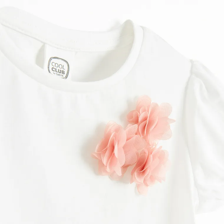 Cool Club, Komplet dziewczęcy, T-shirt, Spódnica, mix