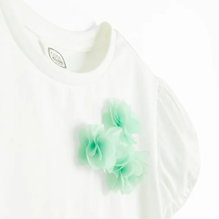 Cool Club, Komplet dziewczęcy, T-shirt, Spódnica, mix