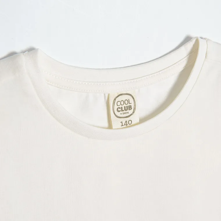 Cool Club, Komplet dziewczęcy, T-shirt, Sukienka na ramiączka, mix