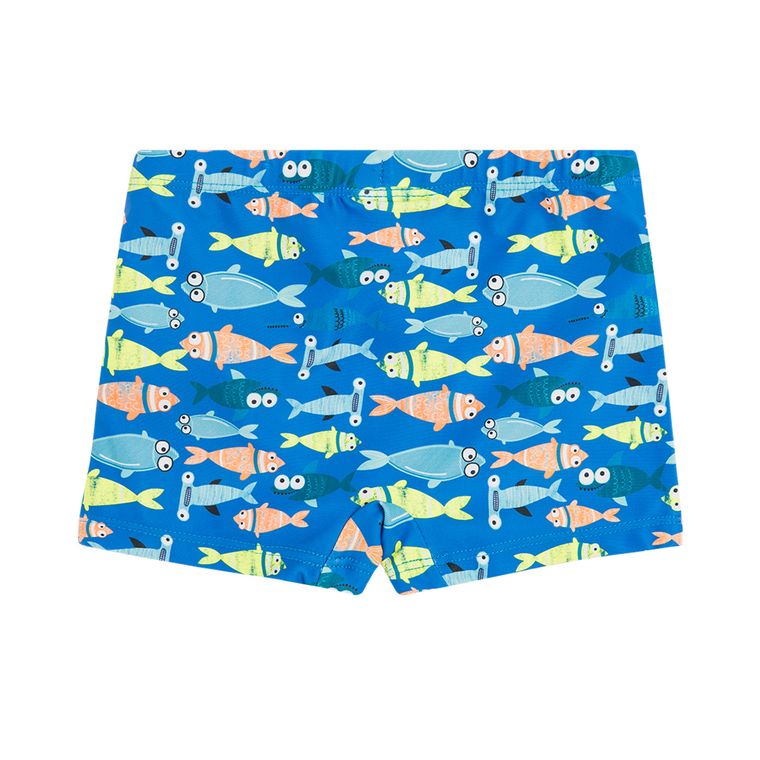 Cool Club, Komplet kąpielowy chłopięcy, T-shirt, Szorty, ryby