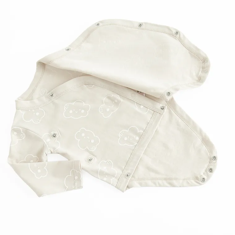 Cool Club, Komplet niemowlęcy, Body z długim rękawem, Półśpiochy, beżowy