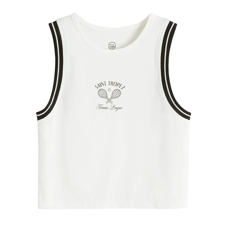 Cool Club, Komplet tenisowy dziewczęcy, Top, Spódnica z szortami, mix