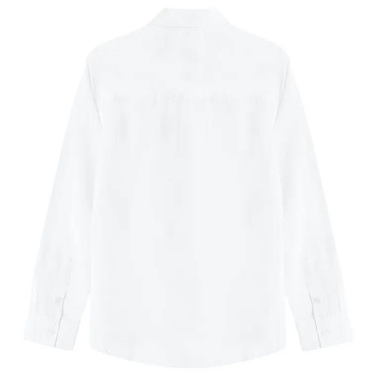 Cool Club, Koszula chłopięca z długim rękawem, biała