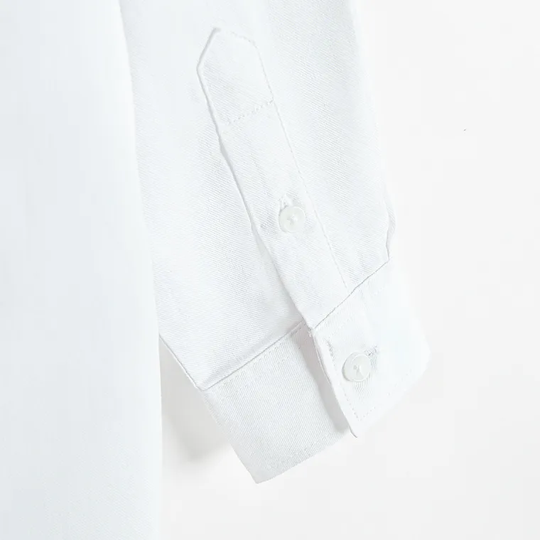 Cool Club, Koszula chłopięca z długim rękawem, regular, biała