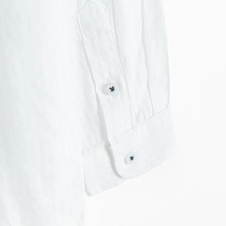 Cool Club, Koszula chłopięca z długim rękawem, regular, biała