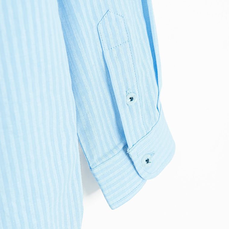 Cool Club, Koszula chłopięca z długim rękawem, regular, niebieska