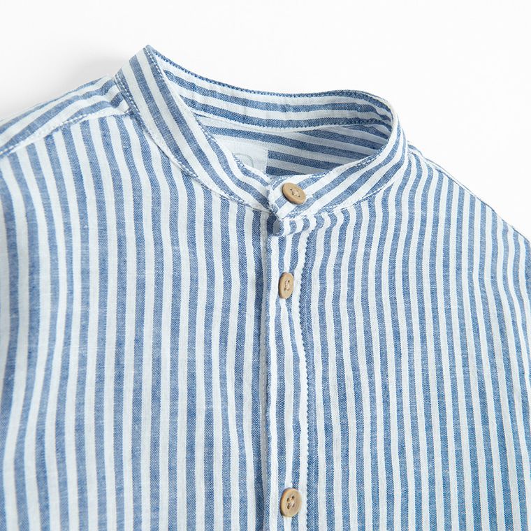 Cool Club, Koszula chłopięca z długim rękawem, z lnem, mix