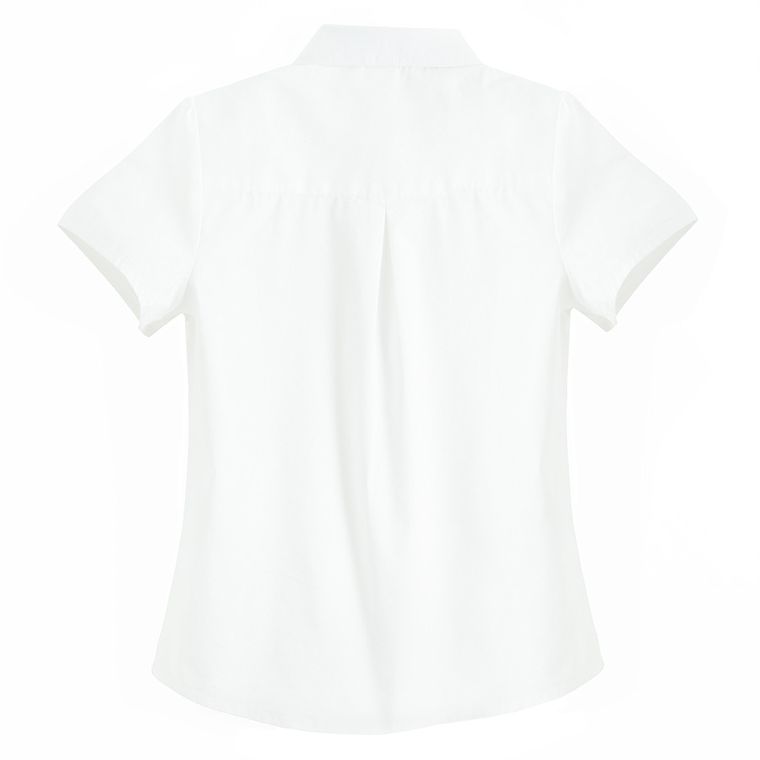 Cool Club, Koszula dziewczęca z krótkim rękawem, biała