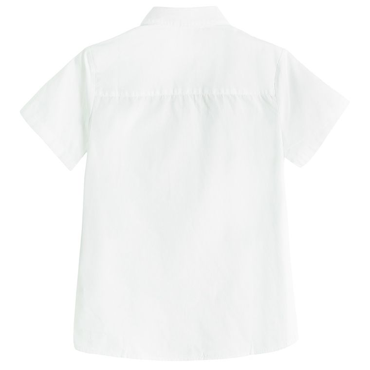 Cool Club, Koszula dziewczęca z krótkim rękawem, biała