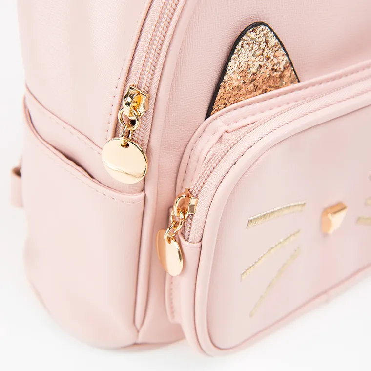 Cool Club, Kot, plecak, różowy