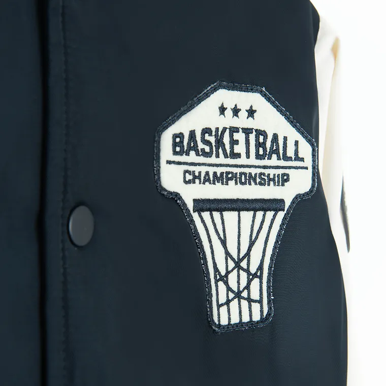 Cool Club, Kurtka bejsbolówka chłopięca z kapturem, mix