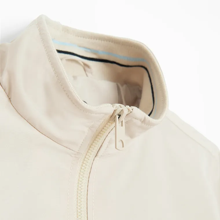 Cool Club, Kurtka chłopięca, oversize, beżowa