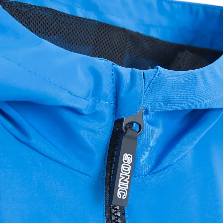 Cool Club, Kurtka chłopięca z kapturem, niebieska, Sonic the Hedgehog