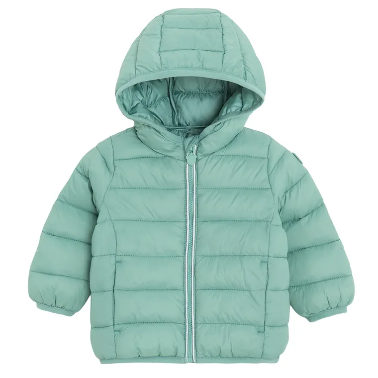 Cool Club, Kurtka chłopięca z kapturem, zielona