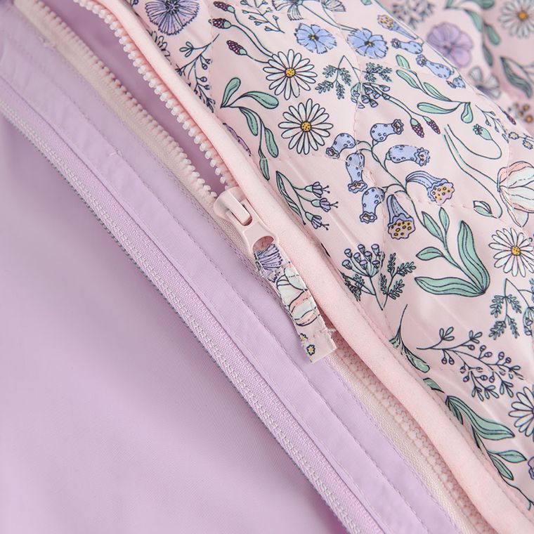 Cool Club, Kurtka dziewczęca z kapturem, 3w1, fioletowo-różowa