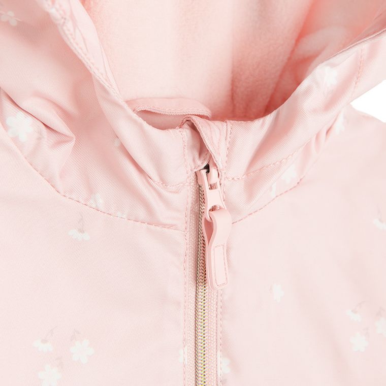 Cool Club, Kurtka dziewczęca z kapturem, różowa