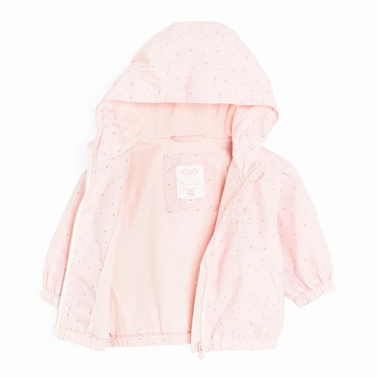 Cool Club, Kurtka dziewczęca z kapturem, różowa