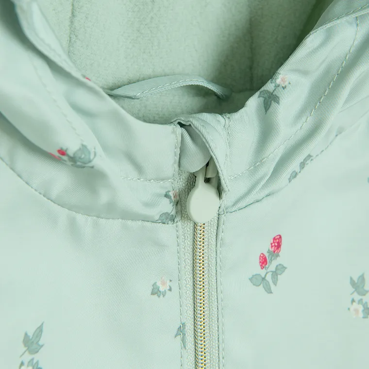 Cool Club, Kurtka dziewczęca z kapturem, zielona