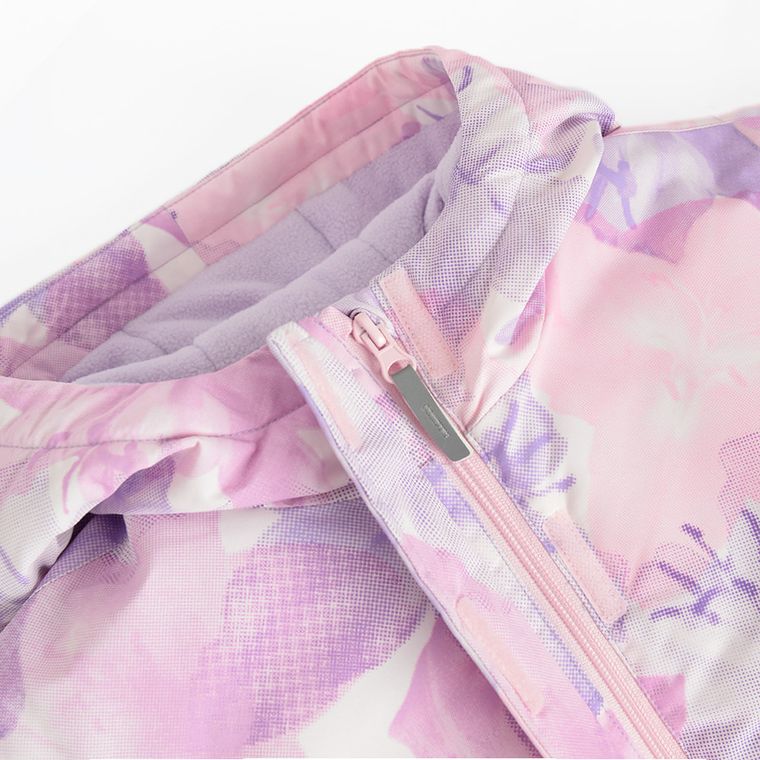 Cool Club, Kurtka narciarska dziewczęca z kapturem, ocieplana, mix