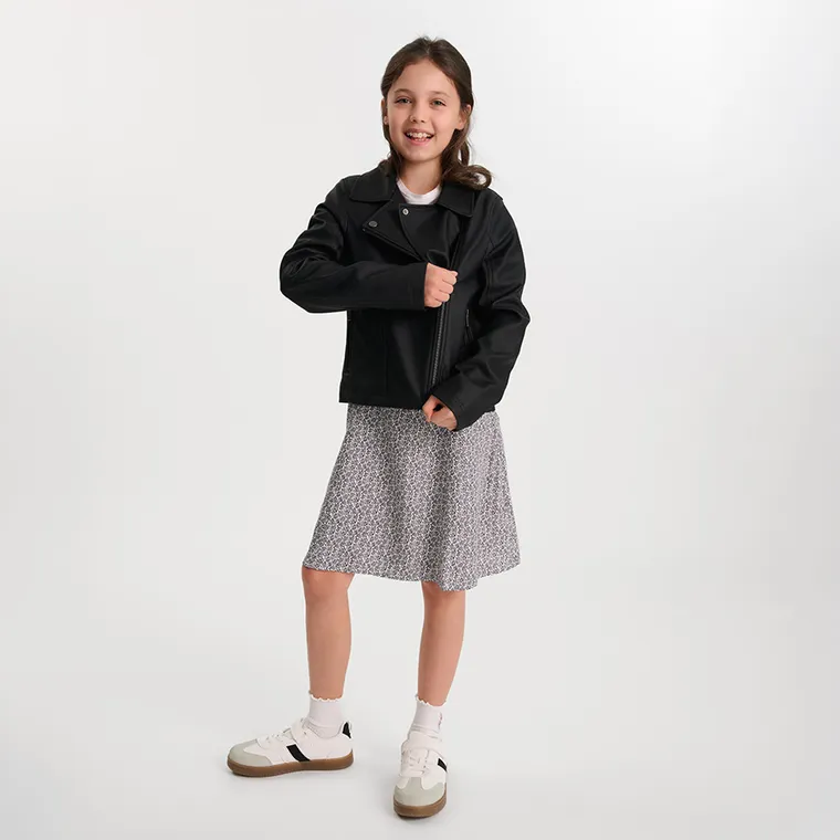 Cool Club, Kurtka ramoneska dziewczęca, czarna