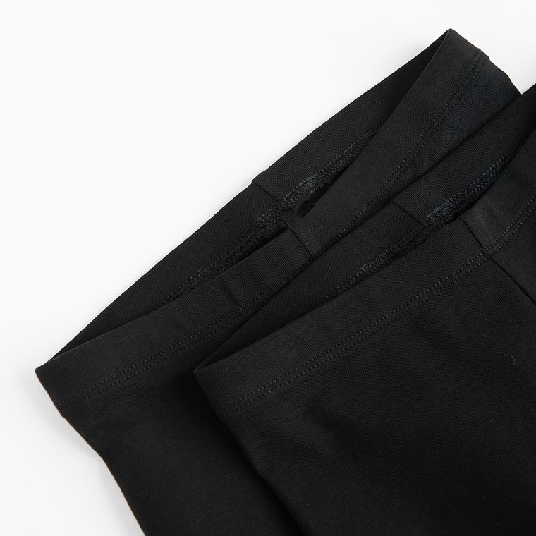 Cool Club, Legginsy dziewczęce, flare, czarne, zestaw, 2 szt.