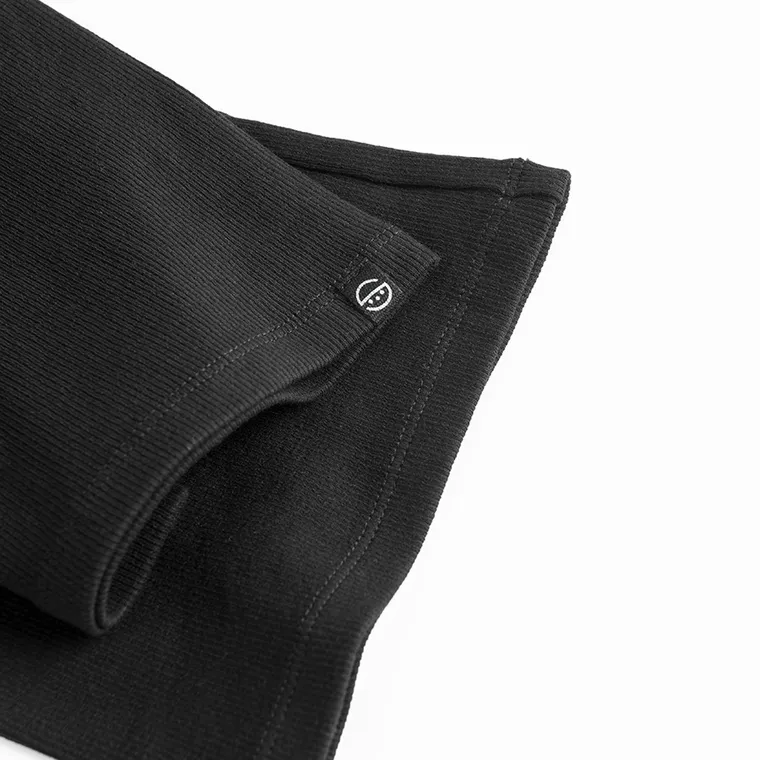 Cool Club, Legginsy dziewczęce, flare, prążkowane, czarne