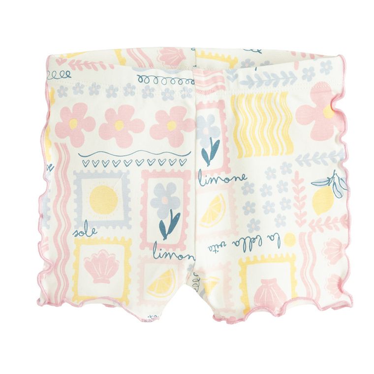 Cool Club, Legginsy dziewczęce, kolarki, mix, zestaw, 2 szt.