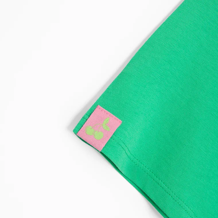 Cool Club, Luźny t-shirt dziewczęcy, zielony