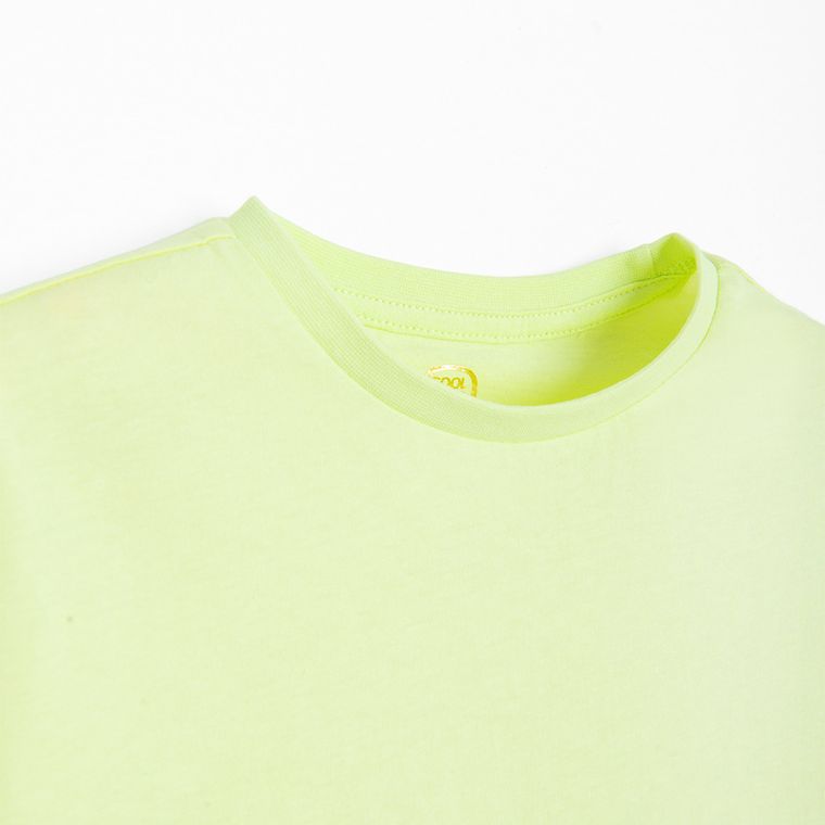 Cool Club, Luźny t-shirt dziewczęcy, zielony
