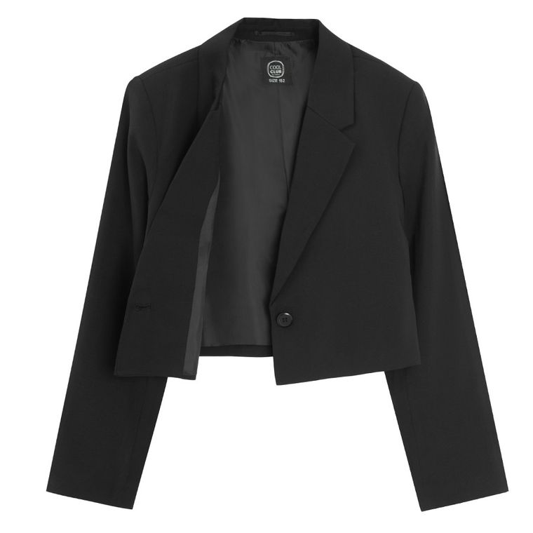 Cool Club, Marynarka dziewczęca, crop, czarna