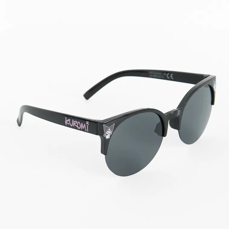 Cool Club, Okulary przeciwsłoneczne dziewczęce, Etui, czarne, Kuromi