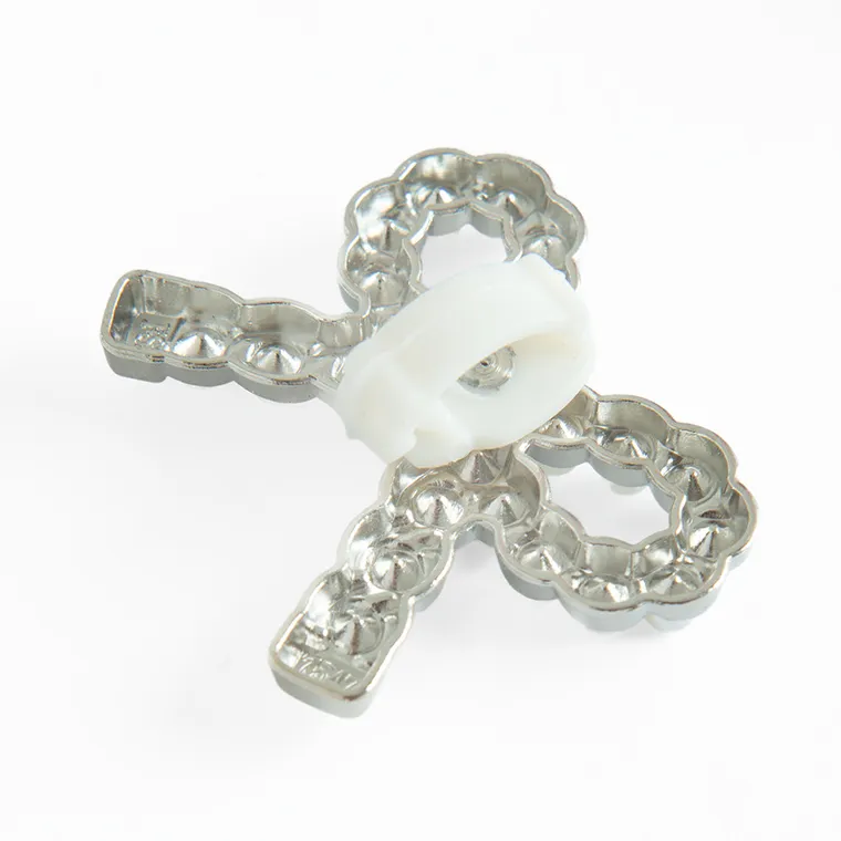 Cool Club, Ozdoby do butów dziewczęce, srebrne, zestaw, 6 szt.