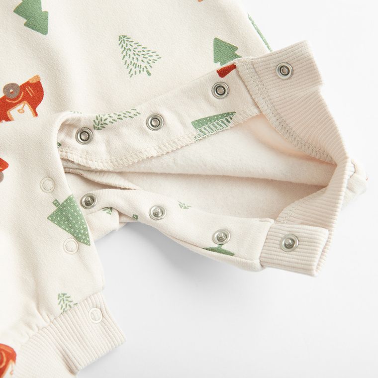 Cool Club, Pajac chłopięcy, beżowy