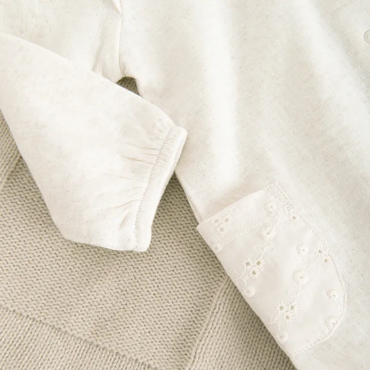 Cool Club, Pajac dziewczęcy, beżowy