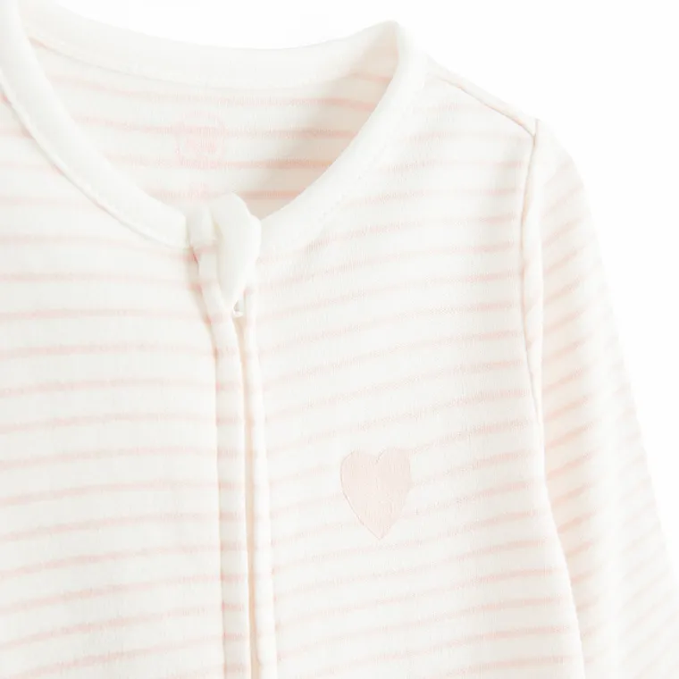 Cool Club, Pajac dziewczęcy, biały, zestaw, 2 szt.