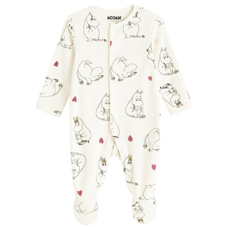 Cool Club, Pajac dziewczęcy, mix, Muminki, zestaw, 2 szt.