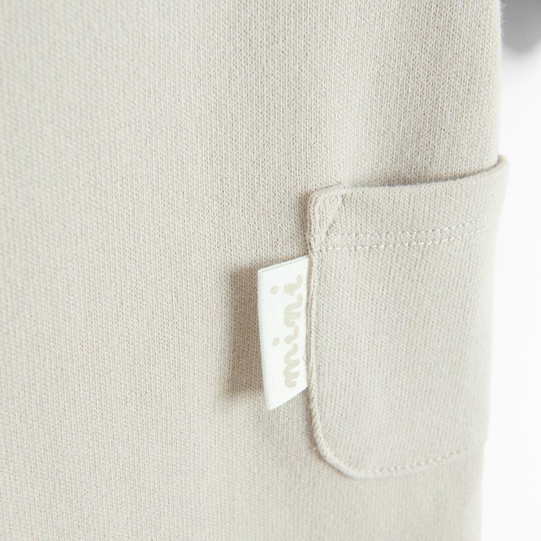 Cool Club, Pajac niemowlęcy, beżowy