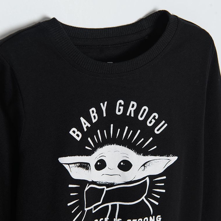 Cool Club, Piżama chłopięca, czarna, Star Wars