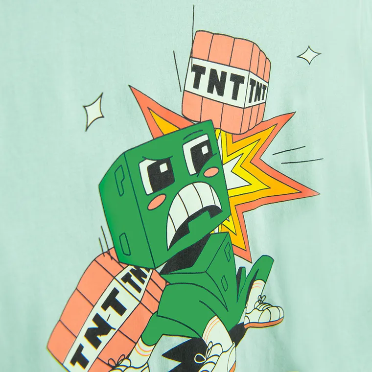 Cool Club, Piżama chłopięca, mix, Minecraft