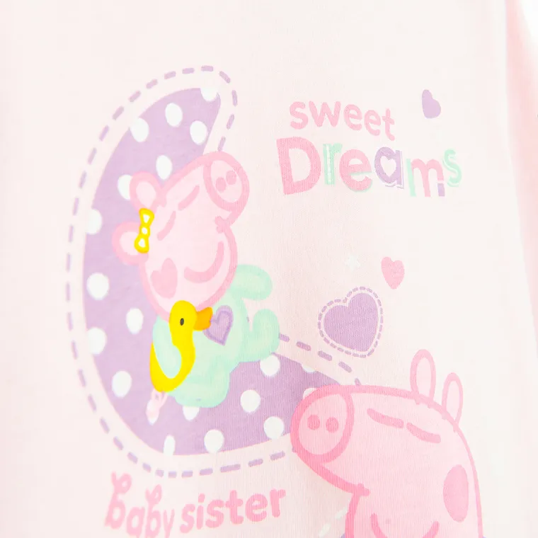 Cool Club, Piżama dziewczęca, różowa, Świnka Peppa