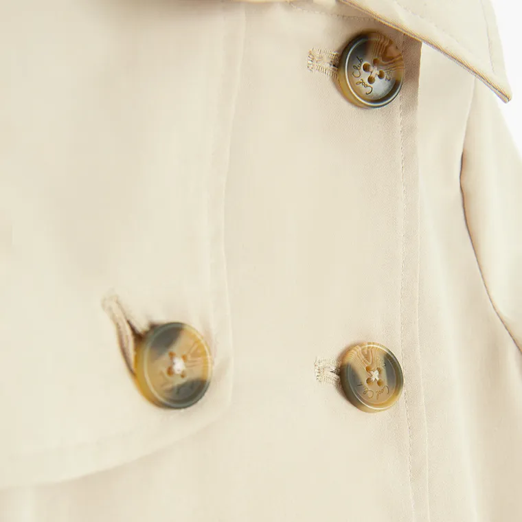 Cool Club, Płaszcz dziewczęcy, beżowy