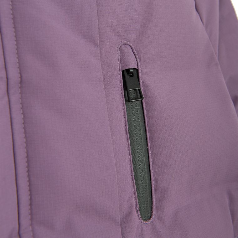 Cool Club, Płaszcz dziewczęcy z kapturem, ocieplany, fioletowy