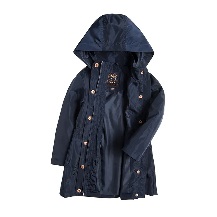 Cool Club, Płaszcz wiosenny dziewczęcy, granatowy
