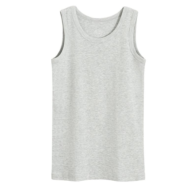 Cool Club, Podkoszulek chłopięcy, biały, szary, zestaw, 2 szt.