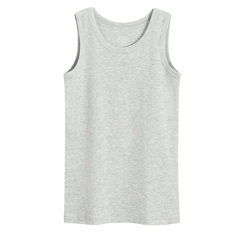 Cool Club, Podkoszulek chłopięcy, biały, szary, zestaw, 2 szt.