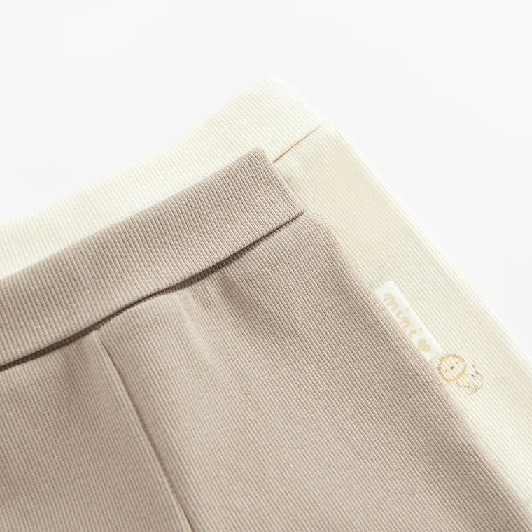 Cool Club, Półśpiochy niemowlęce, prążkowane, mix, zestaw, 2 szt.