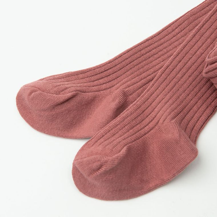 Cool Club, Rajstopy dziewczęce, prążkowane, ciemnoróżowe