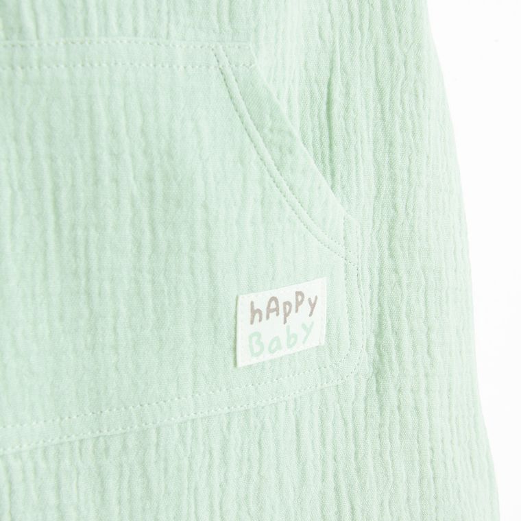 Cool Club, Rampers chłopięcy, muślinowy, zielony