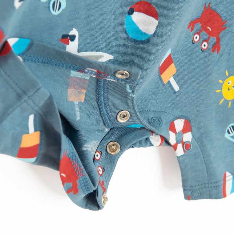 Cool Club, Rampers chłopięcy, niebieski